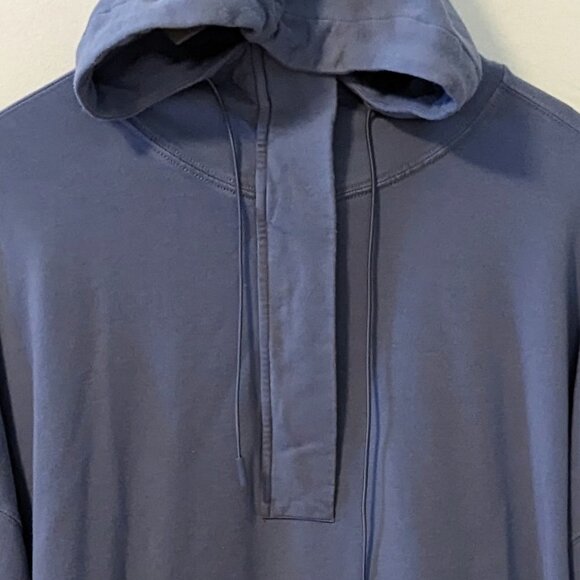 knix Good To Go Oversized Hoodie Pullover Sweatshirt Top Blue Size Large - Picture 8 of 8